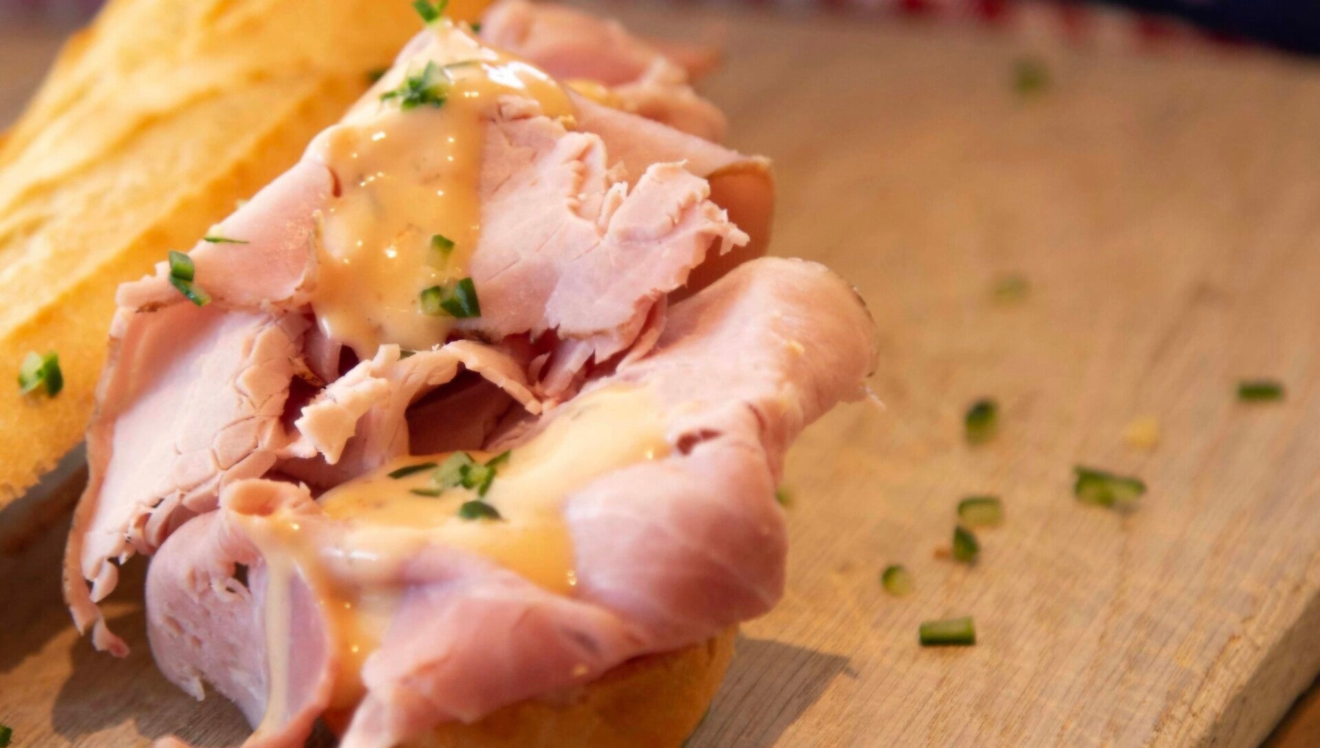 Broodje Beenham (warm)