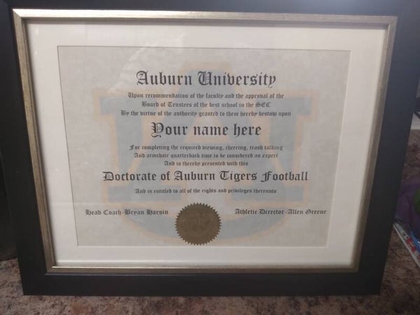 Auburn Doctorate