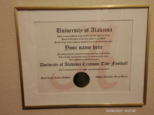 Alabama Doctorate