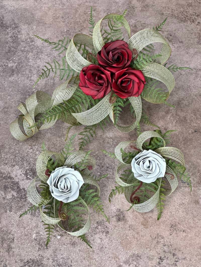 Flax weaving wedding bouquet bride flowers Harakeke Flaxation Australia New Zealand Paua keepsake