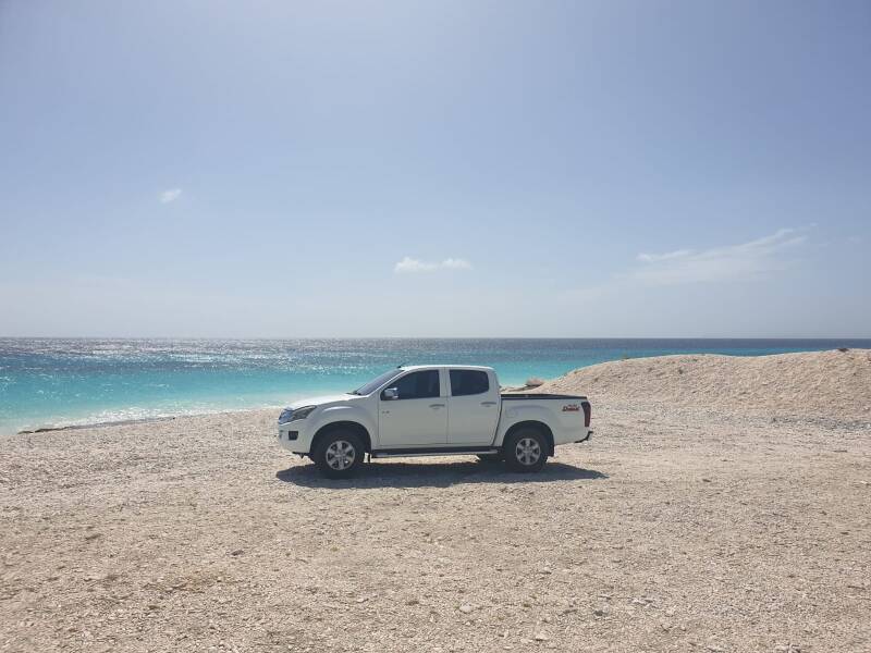 Dmax - Pickup huren Bonaire 