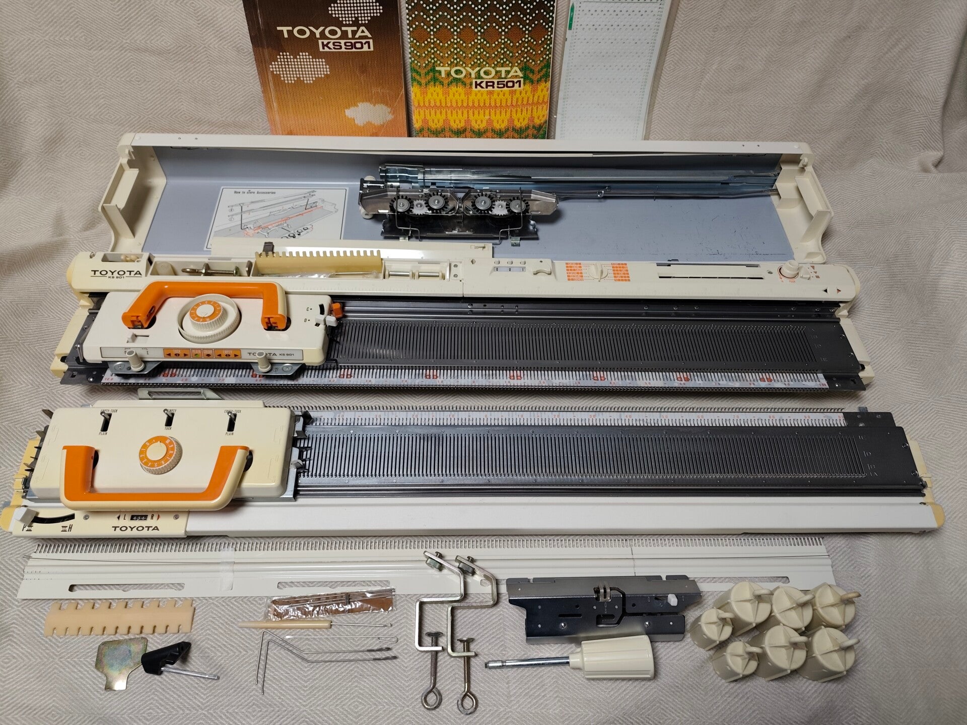 Toyota KS901/KR501 Knitting Machine - Fully Serviced & Ready to Use