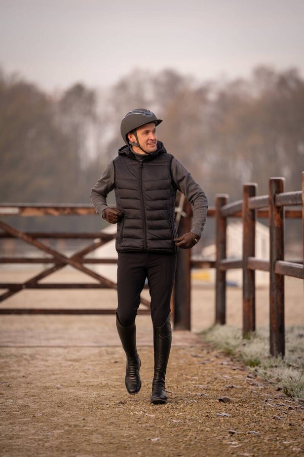Gewatteerde bodywarmer heren