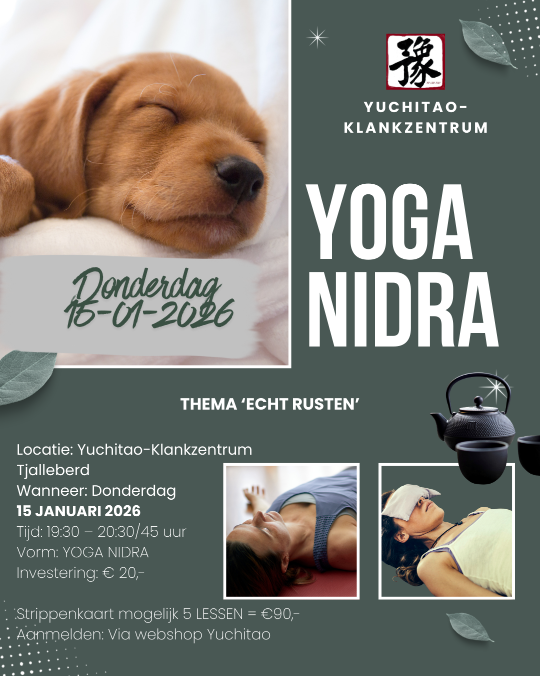 15-01-2025 YOGA NIDRA - ECHT RUSTEN