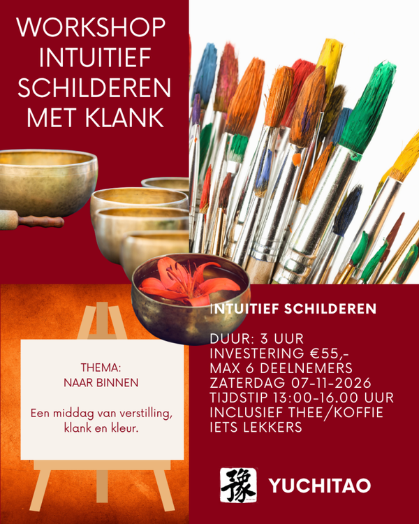 07-11-2026 INTUITIEF SCHILDEREN MET KLANK- THEMA NAAR BINNEN