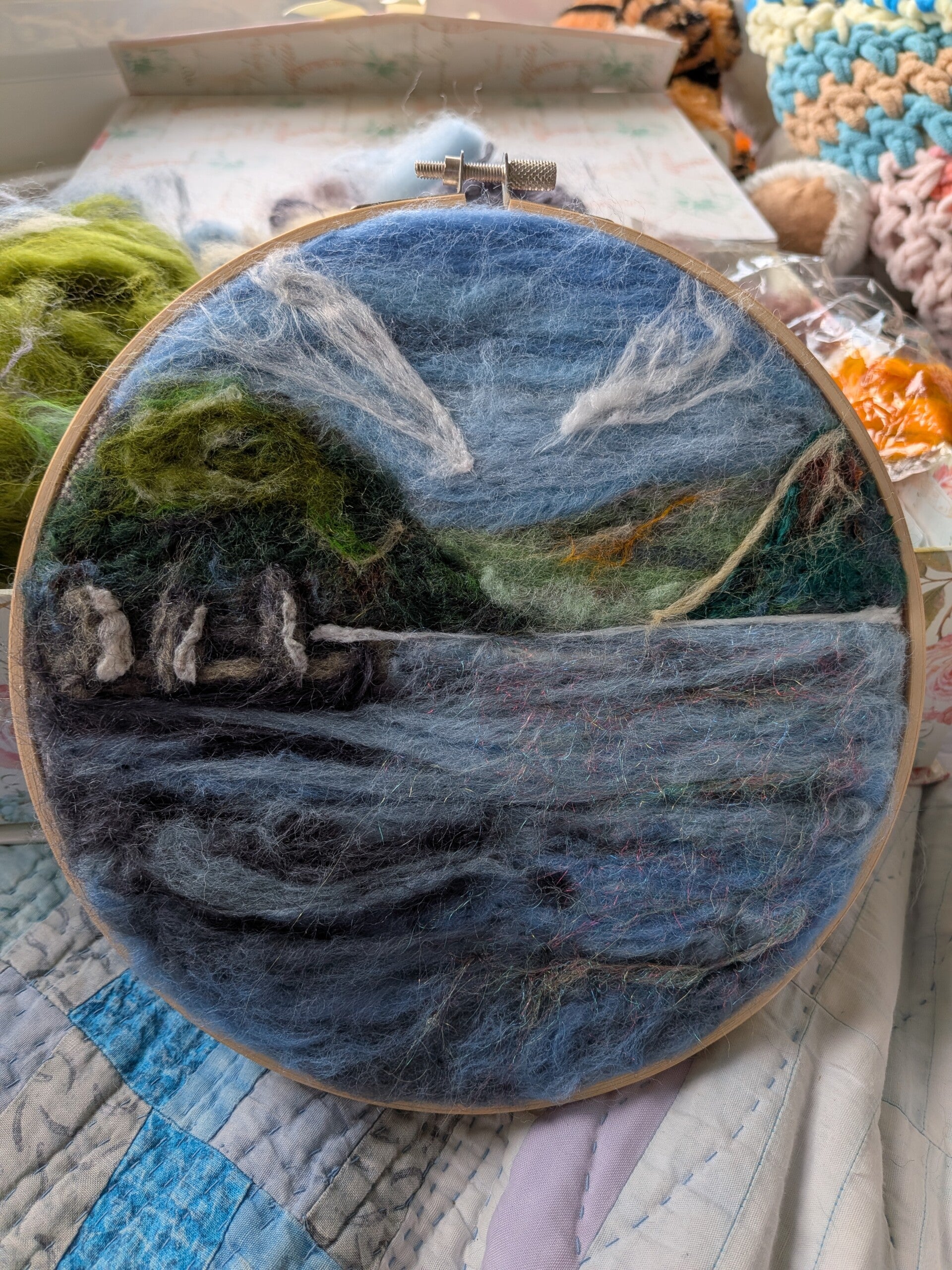 Felted Loch Earn