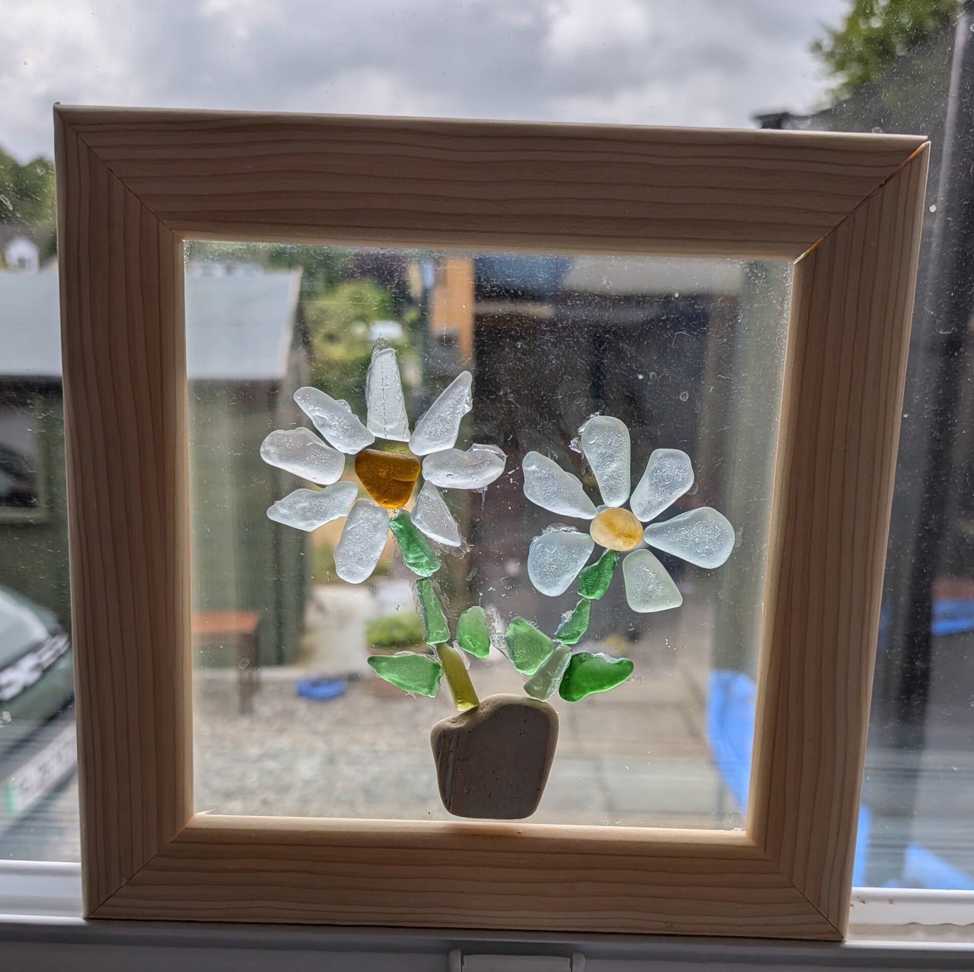 Sea Glass Sun Catcher