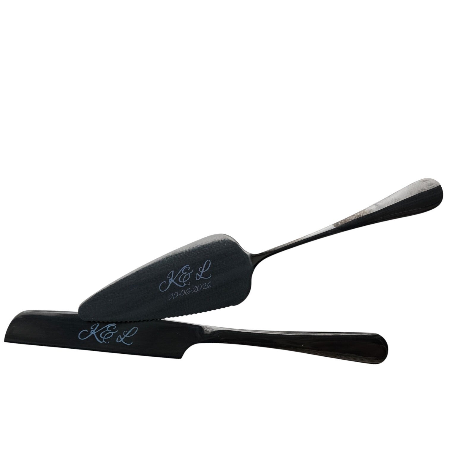 Taart set gegraveerd