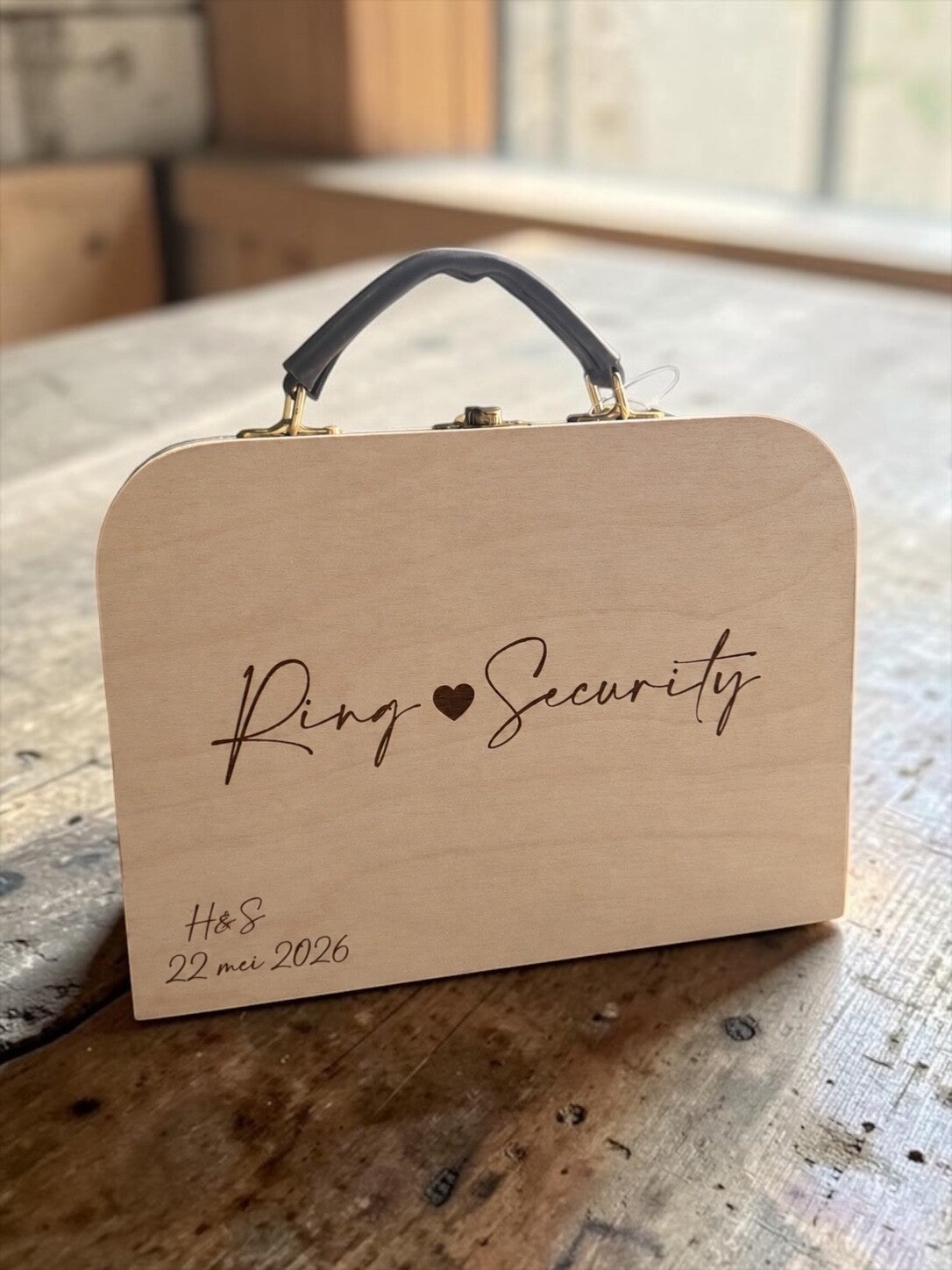 Ringen Security koffer gepersonaliseerd