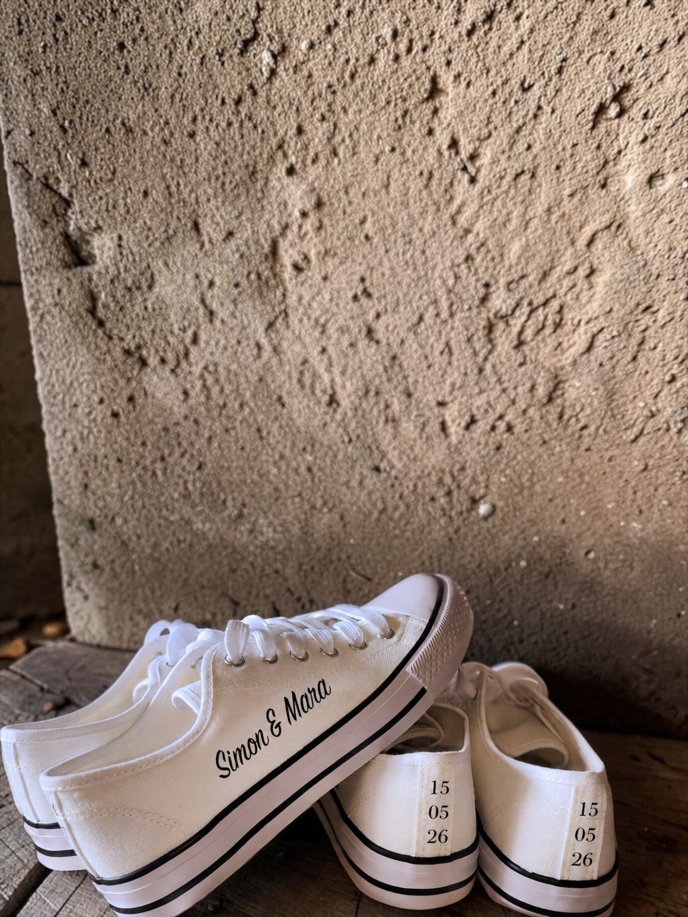 Gepersonaliseerde canvas sneaker