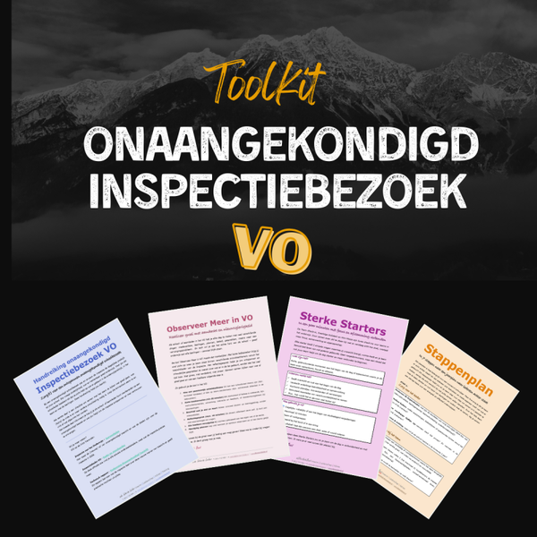 NOG NIET BESCHIKBAAR !!! Ik bestel die handige TOOLKIT 👉 voor VO