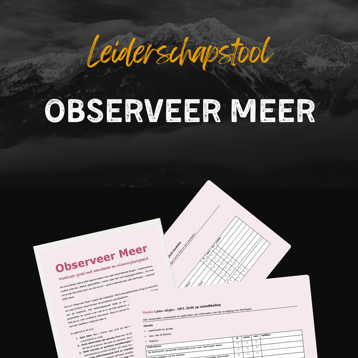 OBSERVEER MEER - zorg voor groei vanuit nieuwsgierigheid