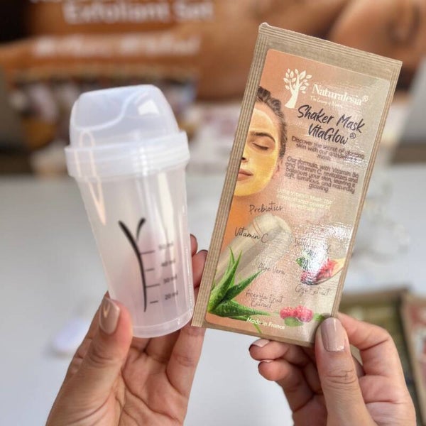 Shaker Mask VitaGlow® – Ultra-Vitamine Poedermasker voor Stralende Huid