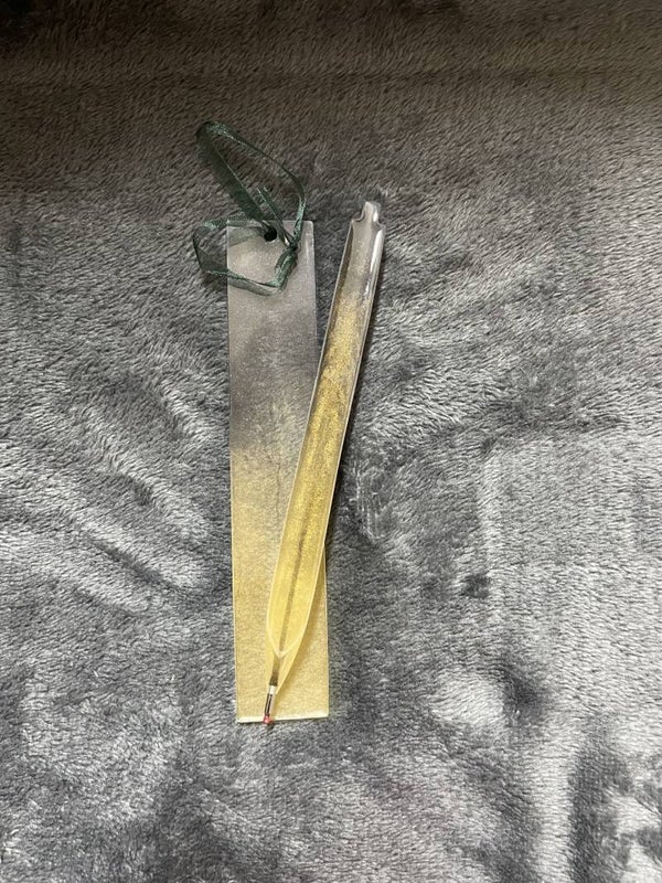 Epoxy | Set Pen & Boekenlegger Zwart-Goud