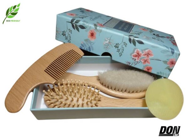 DONLINE – Baby Haar Verzorging Setje – 4-delige