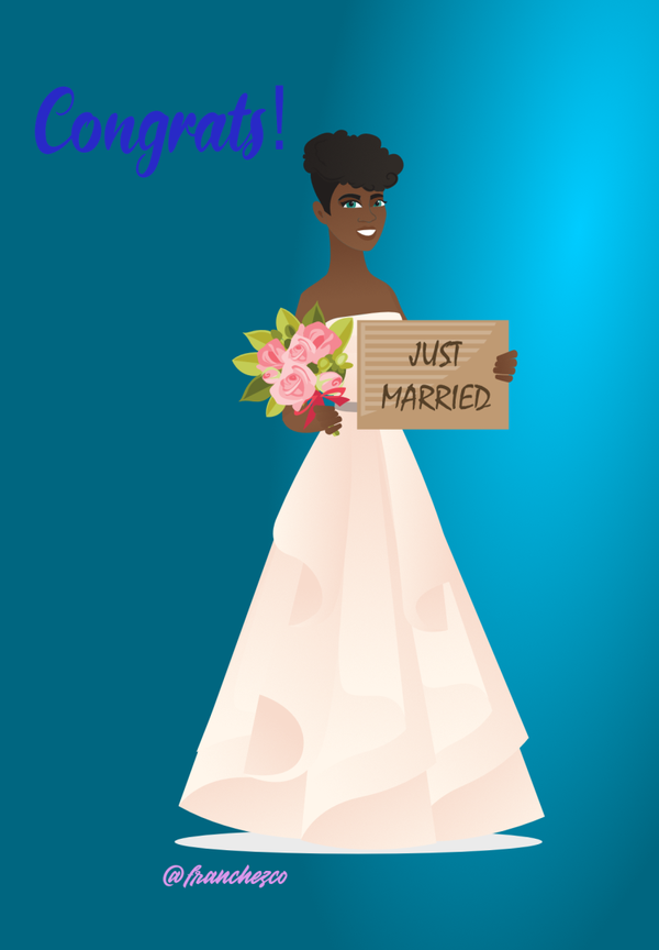 Bride Card