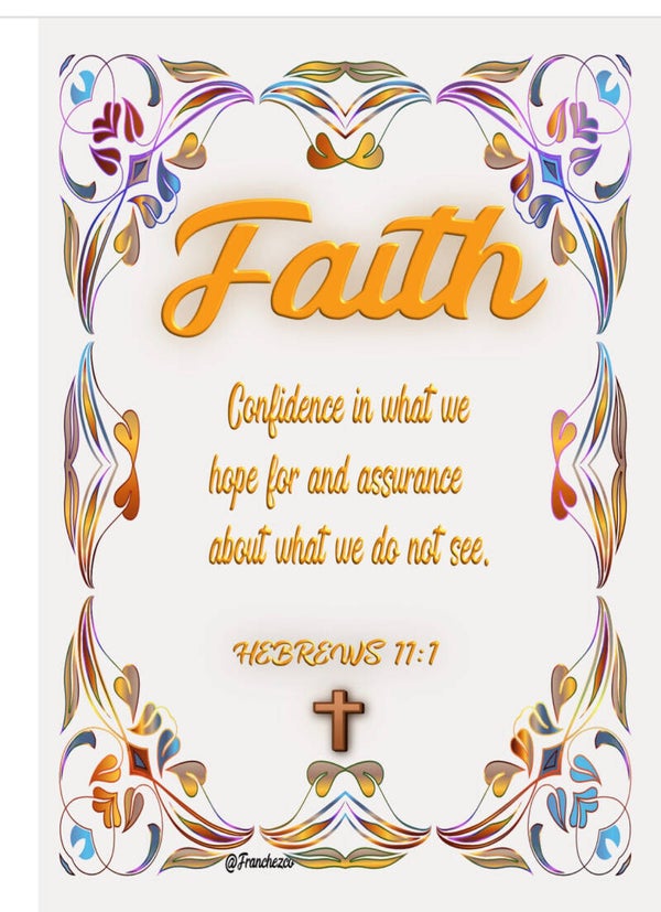 Faith note card