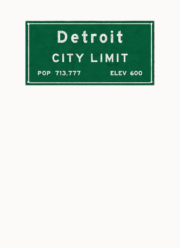DETROIT SIGN