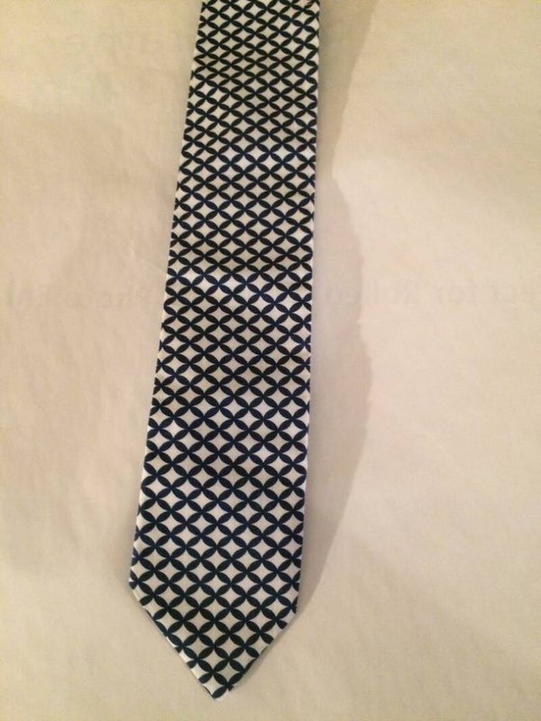 Classic Blue Checkered Tie