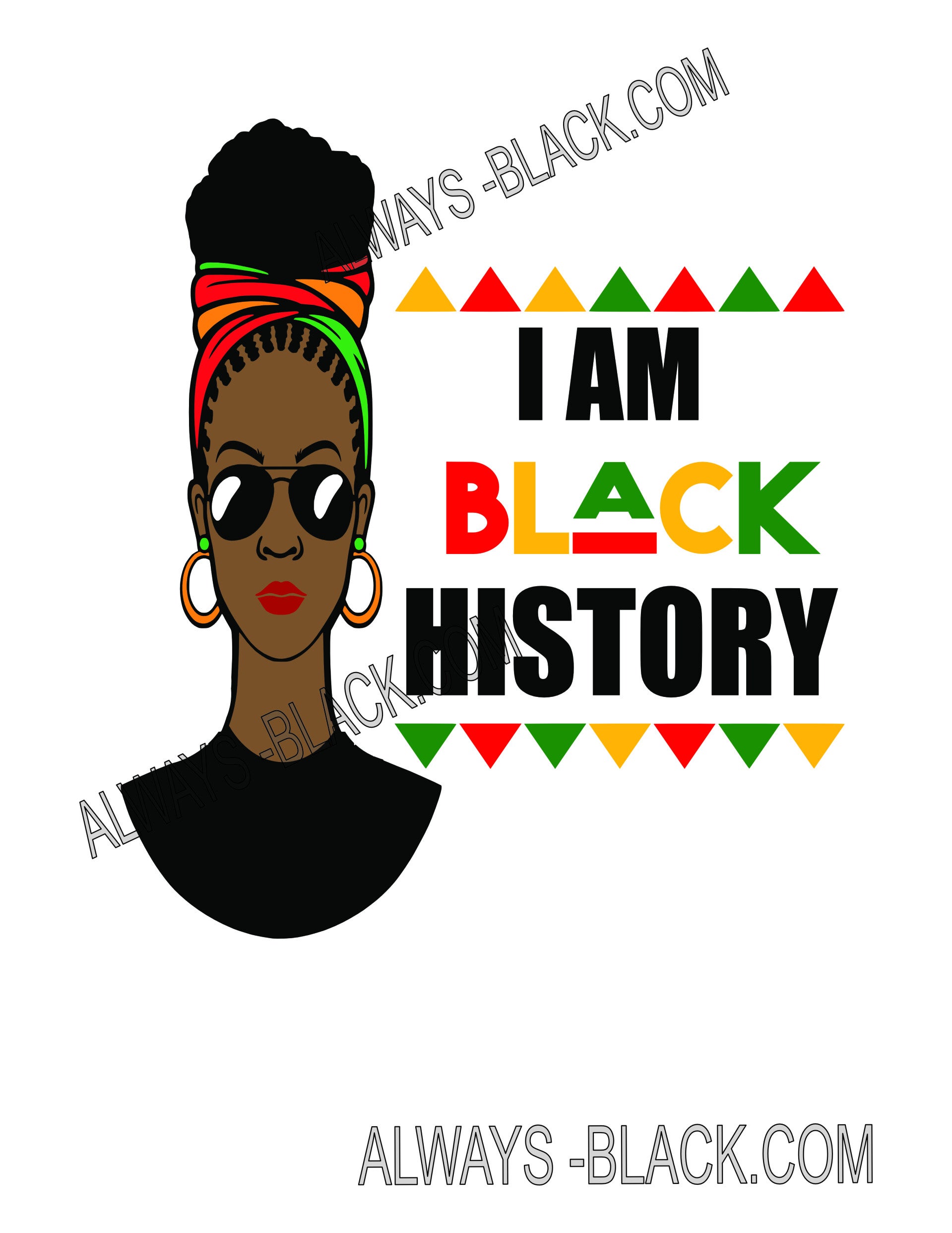 BLACK WOMAN , I AM BLACK HISTORY