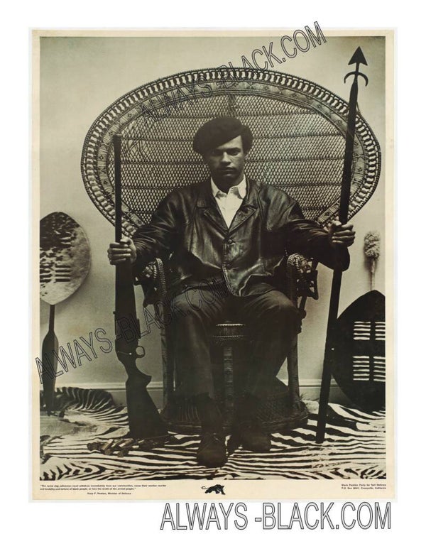 HEWEY P NEWTON BLACK PANTHERS PARTY