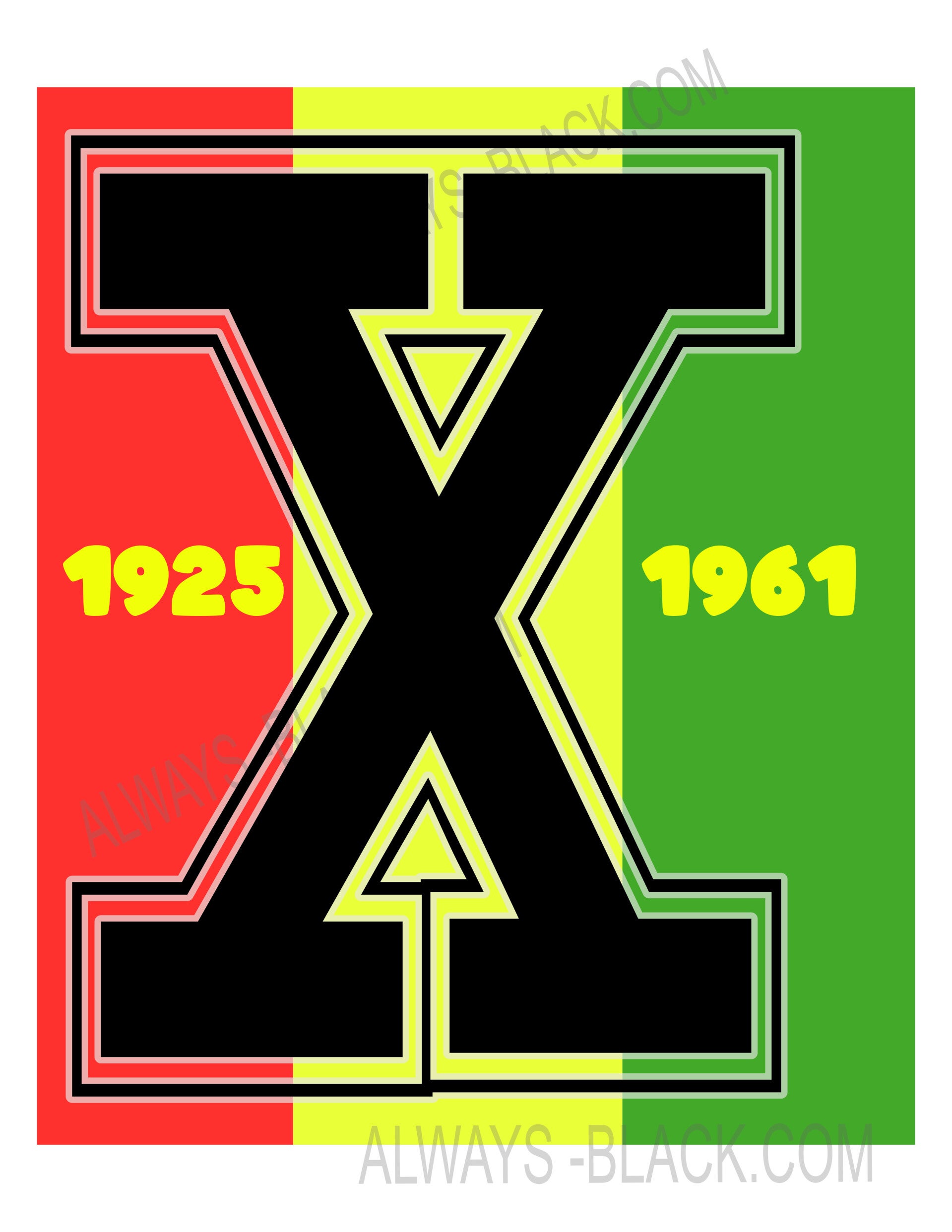 X 1925- 1965