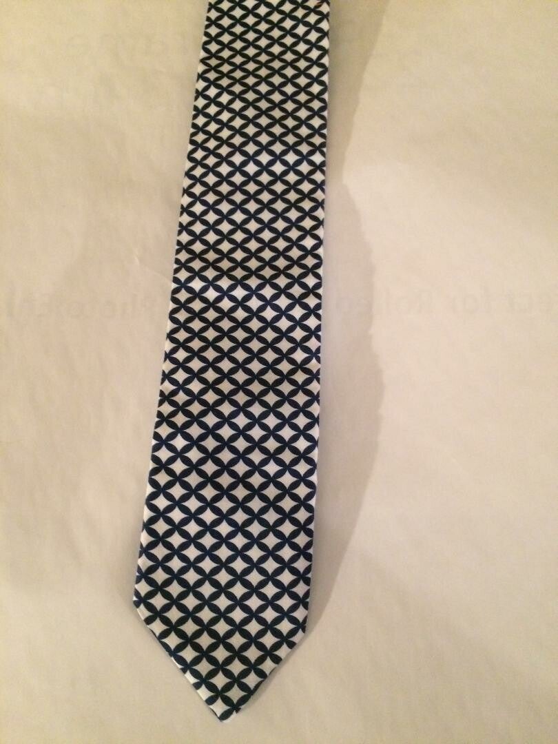 Classic Blue Checkered Tie