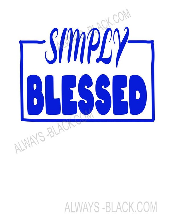 SIMPLY BLESSED