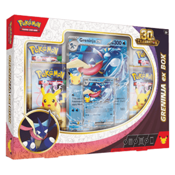 Pokémon 30th Celebration EX-box Greninja