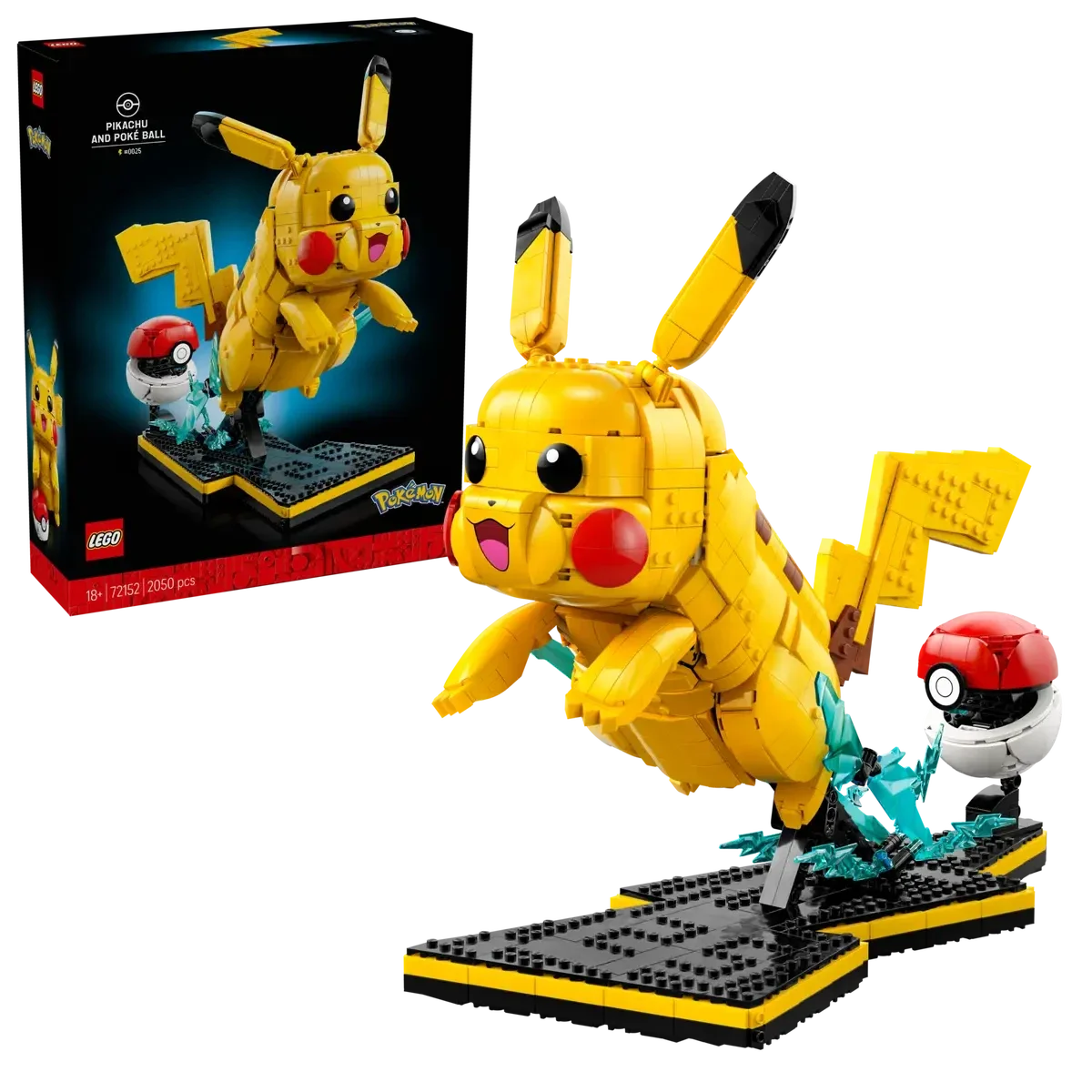 LEGO Pokémon Pikachu 72152