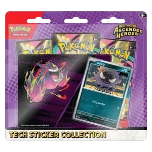 Pokémon Ascended Heroes Tech sticker collection gastly