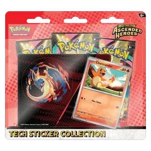 Pokémon Ascended Heroes Tech sticker collection Charmander