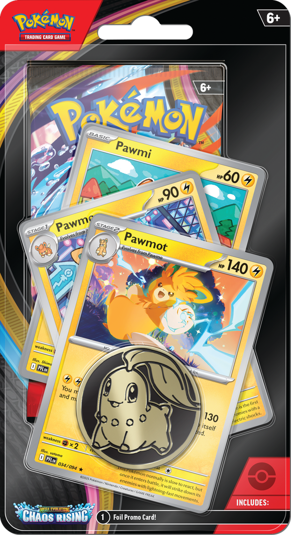 Pokémon Chaos Rising Premium Checklane Pawmot