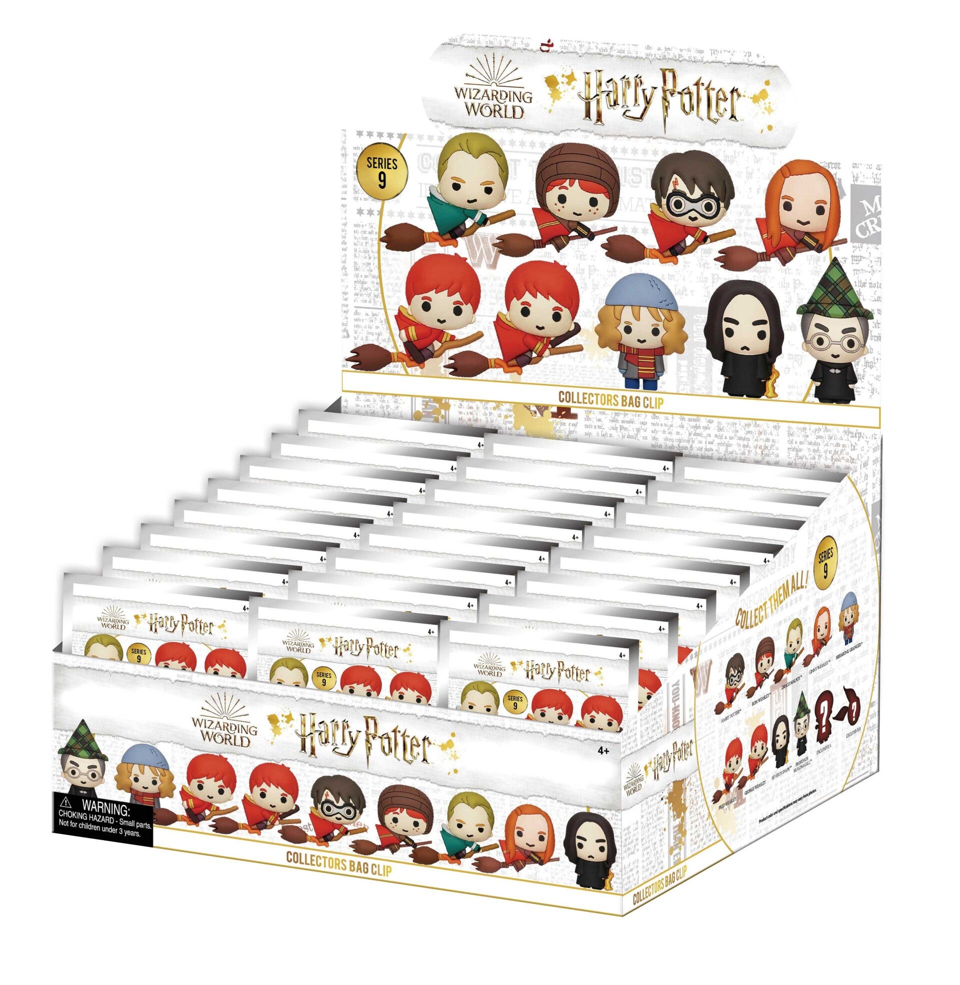 HARRY POTTER - Series 9 - 3D Foam Bag Clip