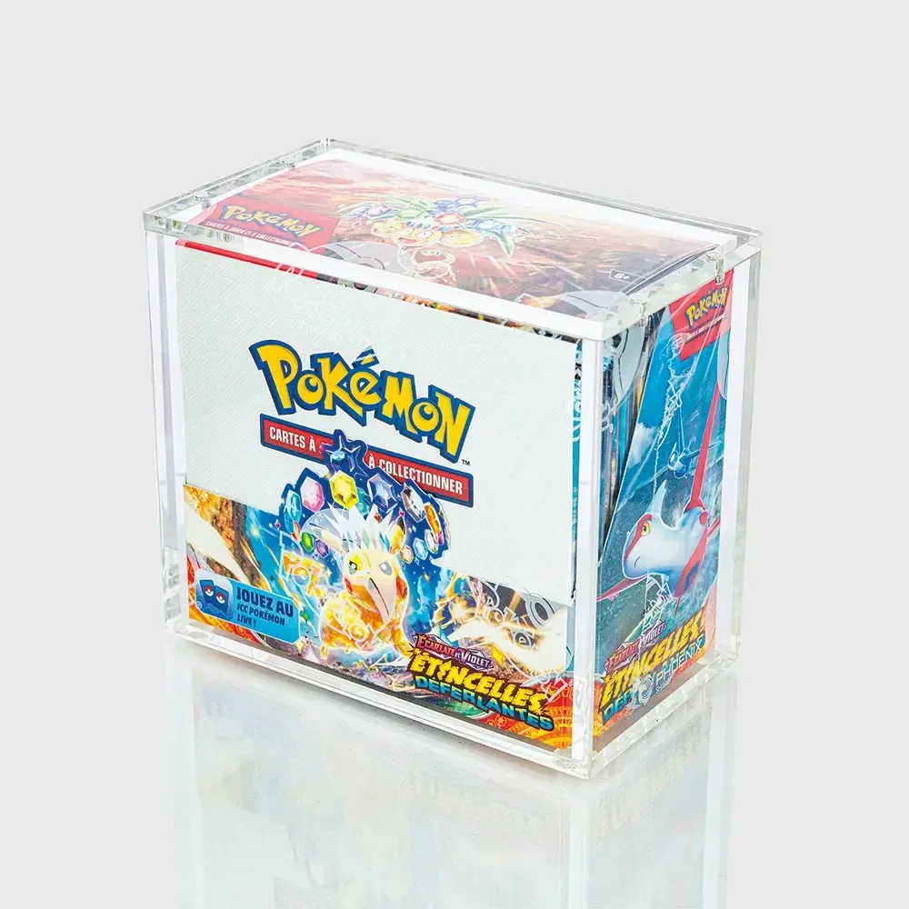 Acrylic Case Magnetic voor Pokémon Booster Box - UV Protected