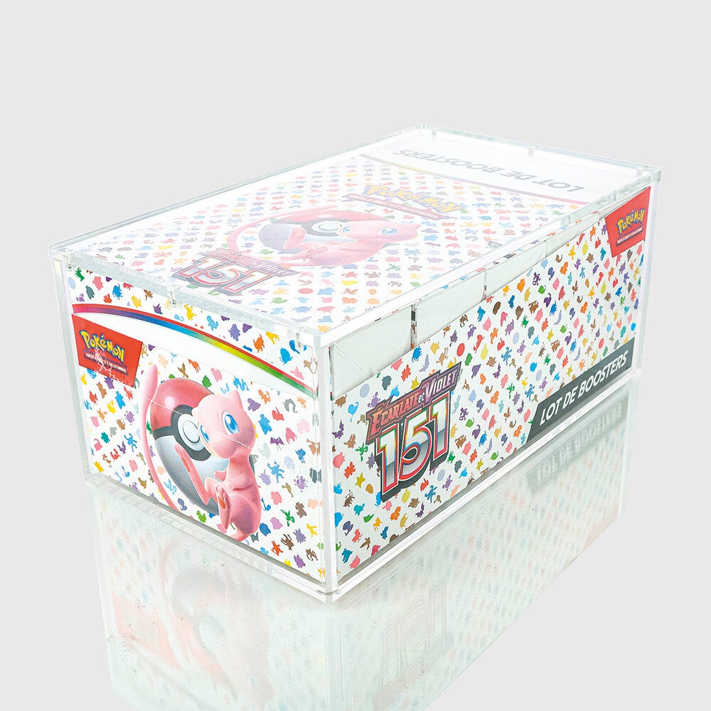Acrylic Case Magnetic Pokémon Booster Bundle - UV Protected