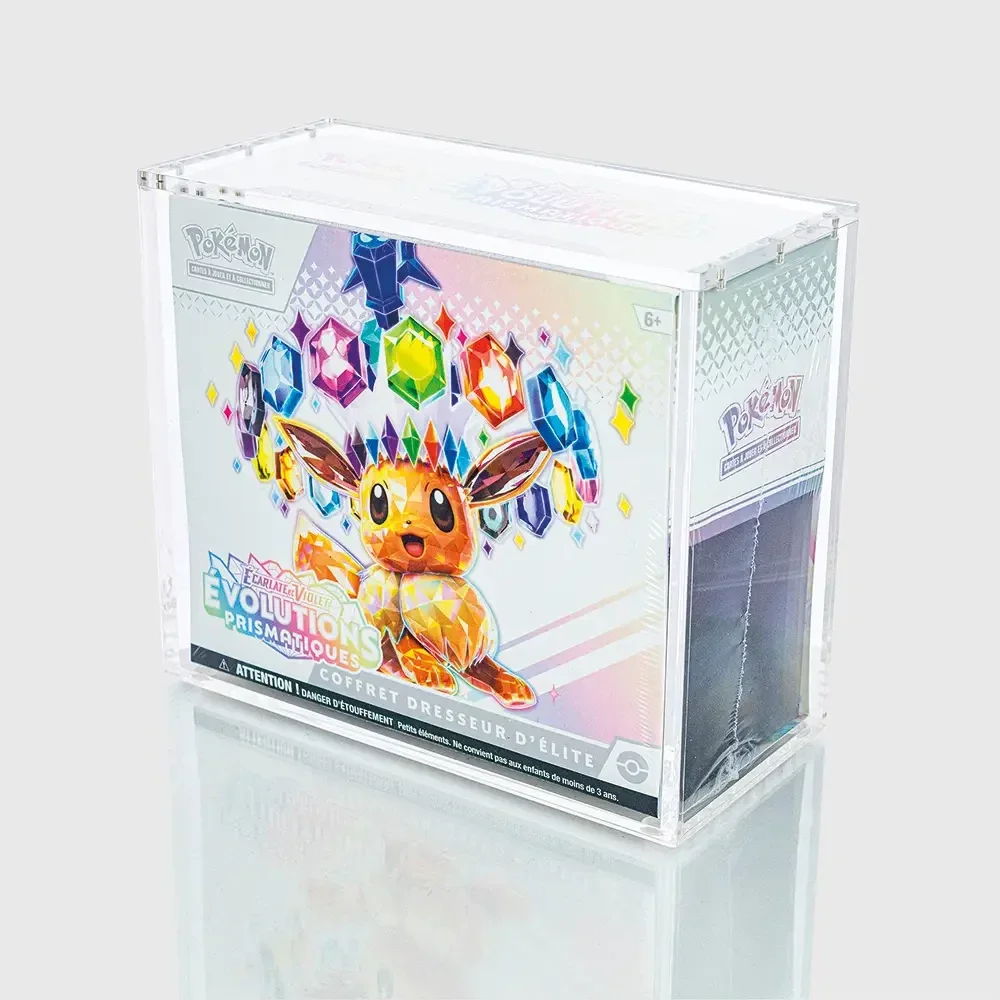 Acrylic Case Magnetic voor Pokémon ETB - UV Protected