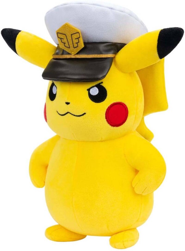 Pokémon Plush knuffel Captain Pikachu