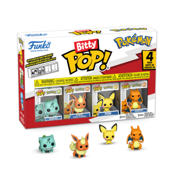 Pokémon Funko Bitty POP 4 Pack Bulbasaur