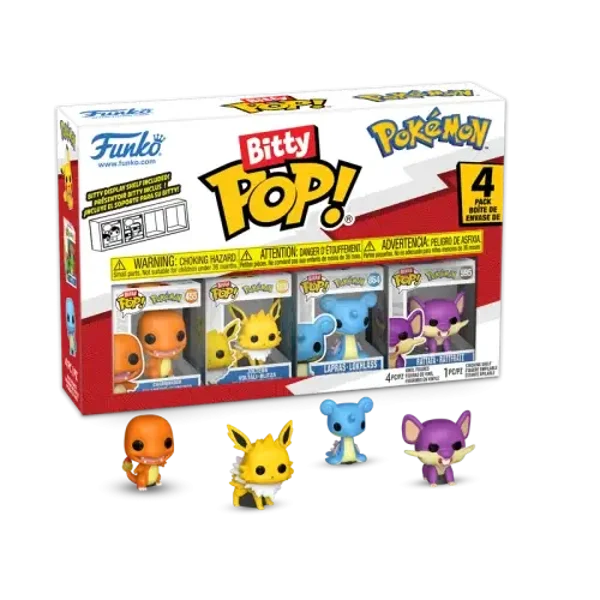 Pokémon Funko Bitty POP 4 pack Charmander