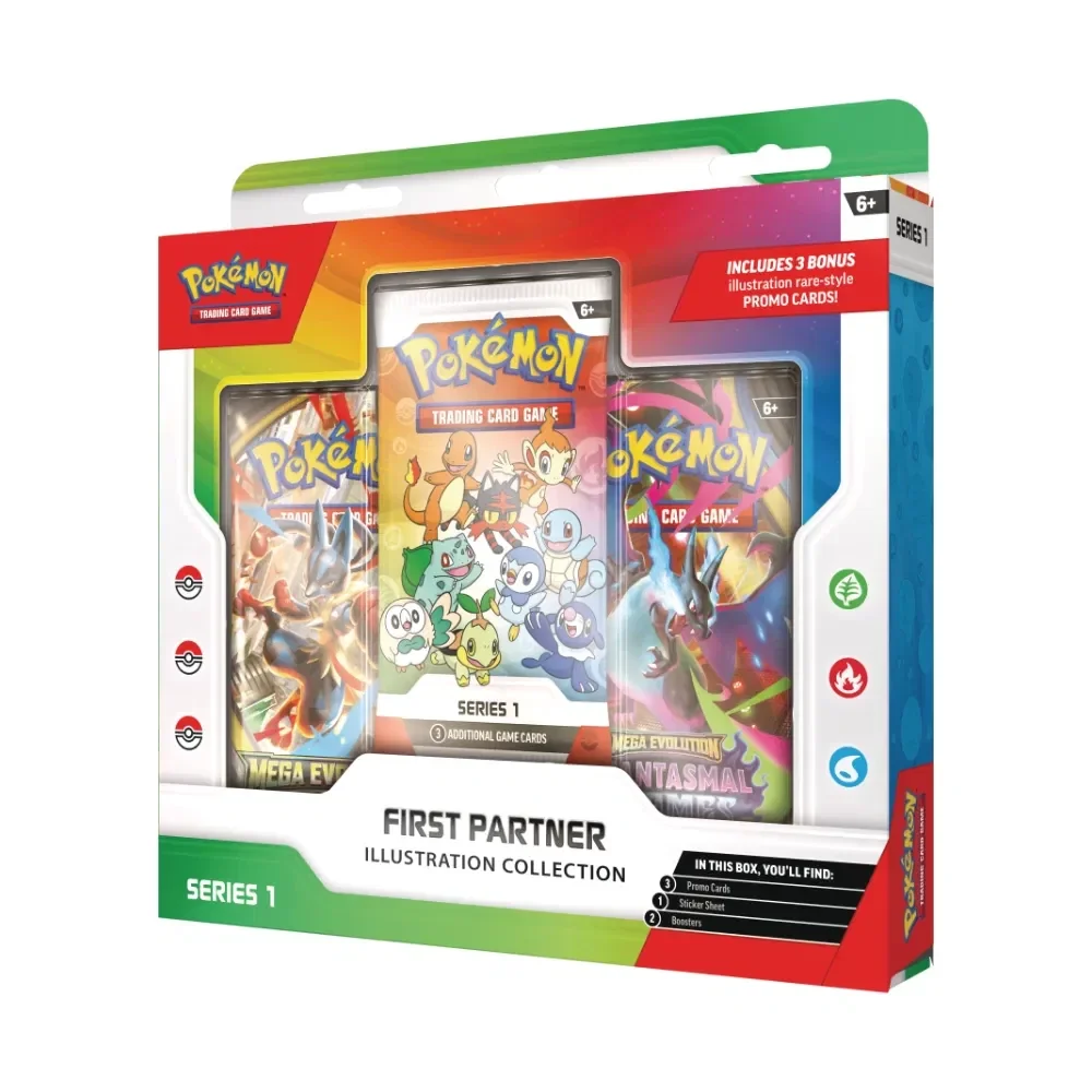 Pokémon First Partner Illustration Collection Series 1