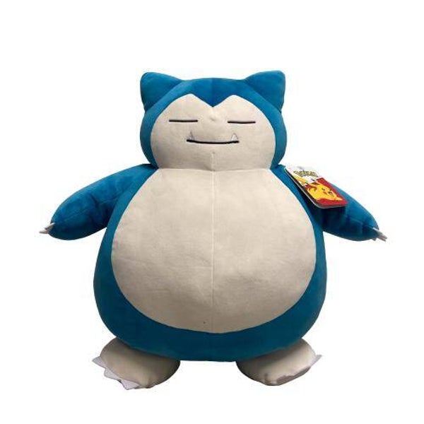 Officiële Pokémon Snorlax knuffel groot.