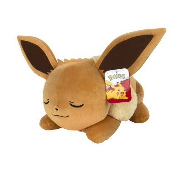 Officiële Pokémon Knuffel Sleeping Eevee.
