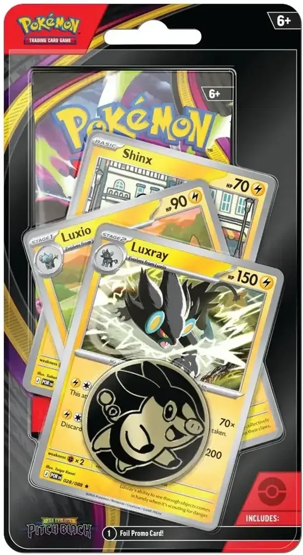 Pokémon Checklane blister Pitch Black Luxray