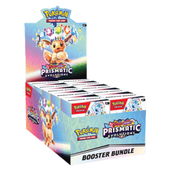 Pokémon Prismatic Evolutions Booster Bundle Display sealed