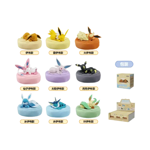 Sleeping Eevee collectable blind box