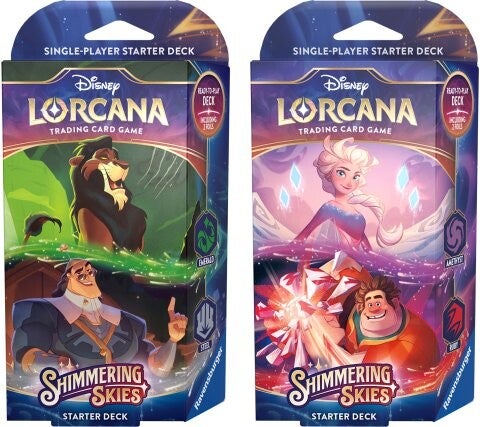 Lorcana Starter deck Shimmering Skies