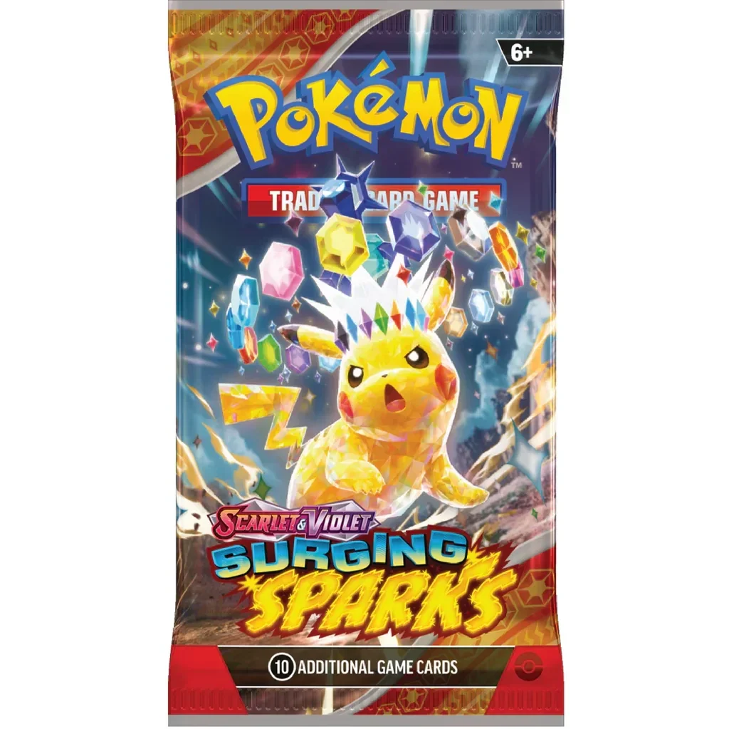 Pokémon Surging Sparks booster pack