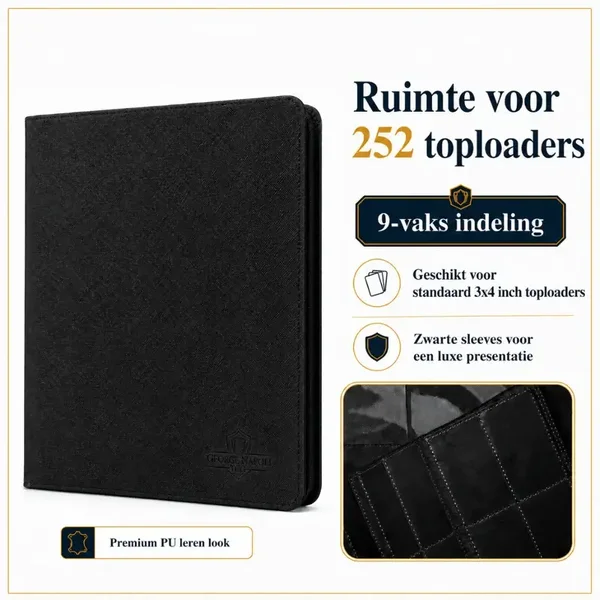 GeorgeNapoli TOPLOADER Binder 9-pocket - 252 kaarten