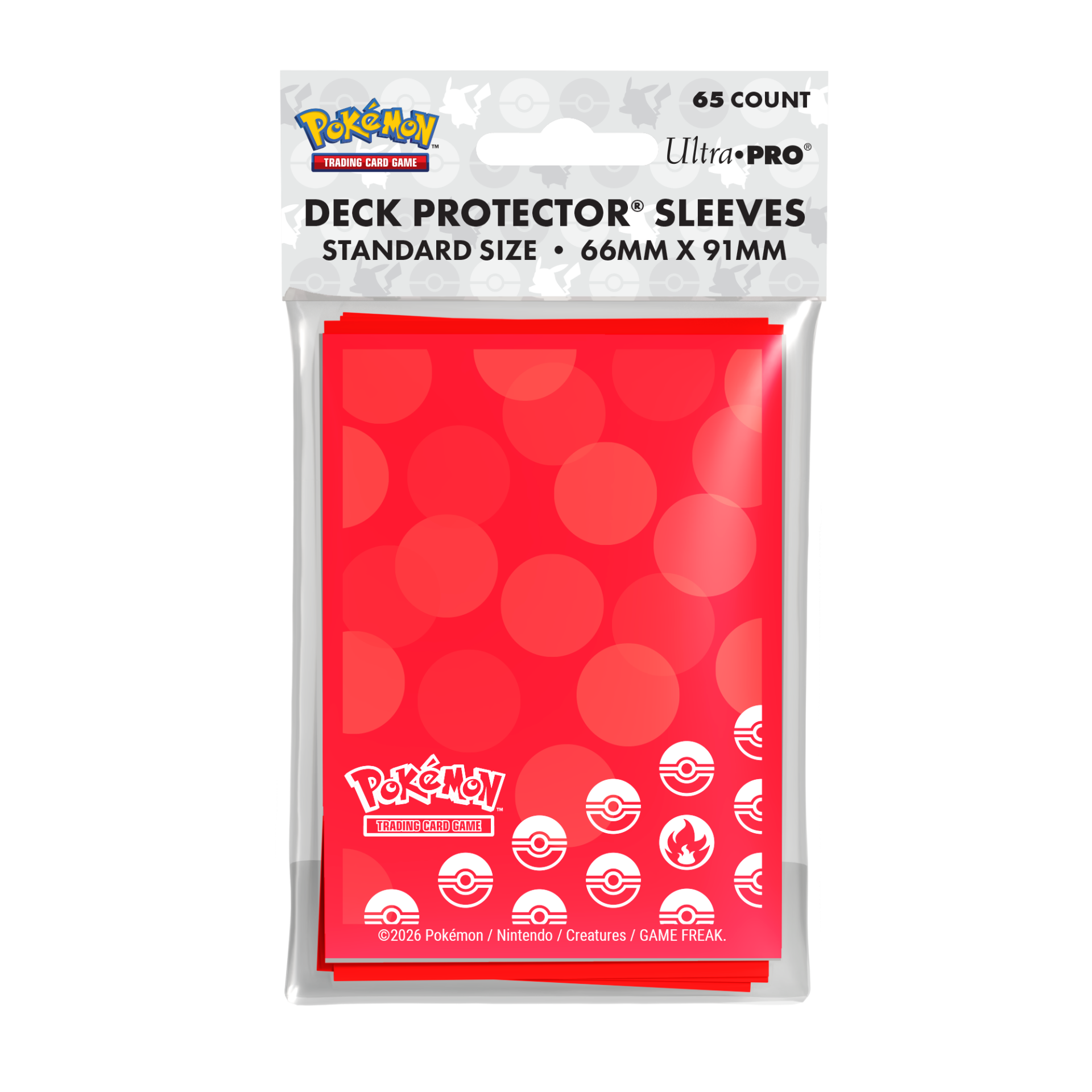 Ultra Pro Sleeves rood